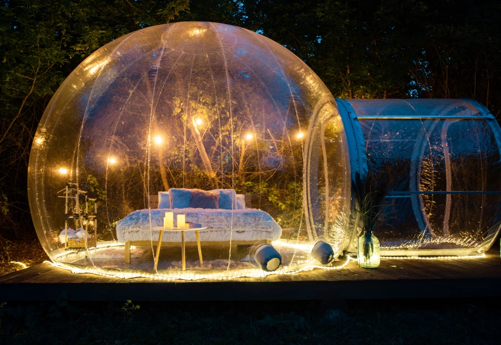 inflatable tent looks like bubble